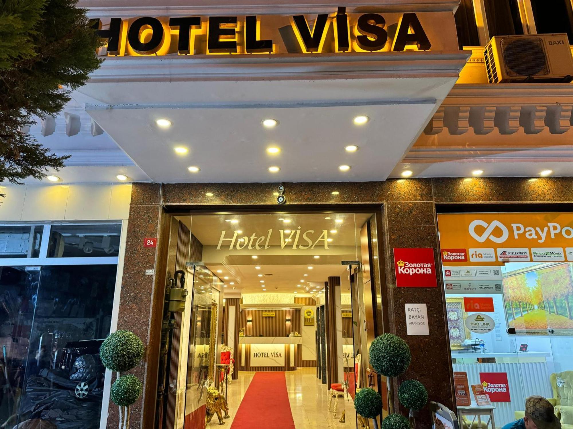 Hotel Visa Istanboel Buitenkant foto